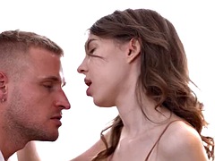 Schönheit, Blasen, Braunhaarige, Hardcore, Massage, Jungendliche (18+), Titten