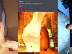 Masturbation cum, gay tribute, webcam cum