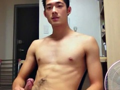 Amateur, Asiático, Corridas, Gay, Pajear, Coreano, Masturbación, Solo