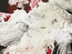 Φαγητό, Δέρμα, Λάδι, Σατέν, Δεμένη, Στενό, Υγρό