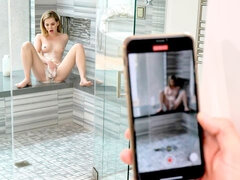 금발의, 오랄섹스, 도기스타일, 핸드잡, 면도된, 스트리핑, 청소년, 젖가슴