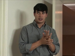 Grote mammen, Pijpbeurt, Bruinharig, Naakt, Pornster, Ruw, Tatoeage, Tieten likken