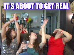 デカチン, 黒人, 着衣女と全裸男, ダンス, チン, 異人種間, オージー, ティーン