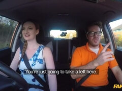 Store pupper, Kukk suging, Bil, Bakfra, Fingring, Runke, Utendørs, Synsvinkel