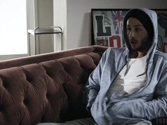 Duży tyłek, Czarny, Obciąganie, Brunetka, Hardcore, Wielorasowy, Lizanie, Cipka