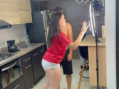 18, Avsugning, Creampie, Kök, Latina, Tabu, Tonåring