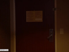 아메리카인, 엉덩이, 큰 엉덩이, 큰 가슴, 깊은목구멍, 엄마, 스타킹, 젖가슴