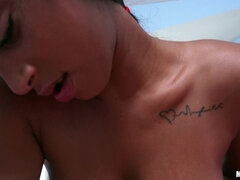 Leie, Bad, Schwarz, Blasen, Handjob, Pov, Dusche, Nass