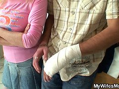 Duży kutas, Blondynka, Zdrada, Czeski, Dojrzałe, Mama, Rzeczywistość, Pończochy