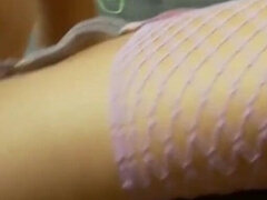 College friends show their hot and horny pussies to the teacher