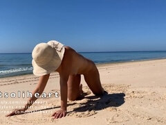 Amatør, Strand, Udendørs, Offentlig