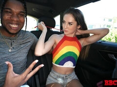 18, 엉덩이, 큰 음경, 오랄섹스, 도기스타일, 자연의 가슴, 빼빼한, 청소년