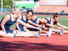 Store bryster, Kysse, Lesbisk, Onani, Fisse, Barberet, Mager, Stripning