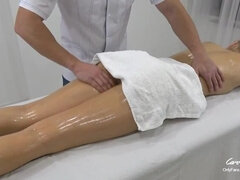 Garganta profunda, Penetracion con dedos, Casero, Masaje, Aceite, Orgasmo, Coño, Adolescente