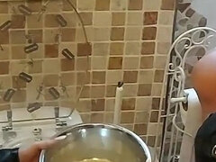 素人, 緊縛, 着衣女と全裸男, フェムドム, フェティッシュ, ドイツ人, 陵辱, 奴隷