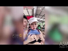 아시안, 오랄섹스, 중국인, 커플, 에로틱, Hd, 야외의, 타는
