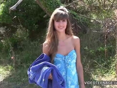 素人, お尻, 美女, 茶髪の, アウトドア, オマンコ, ガリガリ, オッパイの