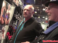 18, Hundestilling, Hollandsk, Europærer, Hd, Realitet, Bryster, Luder