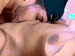 Stepbrother Took Advantage of Her Horny Stepsister While She Was Alone