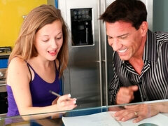 Verga grande, Mamada, Estilo perrito, Tetas naturales, Pequeña, Flaco, Adolescente, Tetas