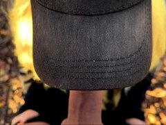 18, Blondynka, Obciąganie, Para, Europejski, Mama, Na wolnym powietrzu, Rosyjski