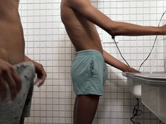 Mamada, Polla, Gay, Masturbación, Ducha