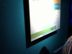 Blond, Pijpbeurt, Vriendin, Naakt, Gezichtspunt, Openbaar, Kut duiken, Tieten likken