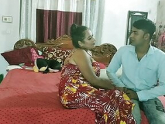 Indian hotwife private sex with Boss for Promotion!! Husband Don't know