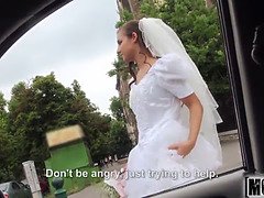 Amirah Adara caught spying on her new bride's big cock in this voyeuristic video