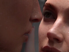 Háromdimenziós, Monumentális dákó, Arcra élvezés, Érett feleség, Természetes mellek, Orgazmus, Nuni, Lövellt