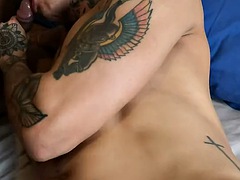 Anal, Biseksuell, Fersket, Sperm skott, Homofil, Hårete, Runke, Ridning