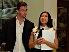 Hot Petite Asian May Thai Seduces and Fucks New Home Buyer to Make a Deal - S45:E24