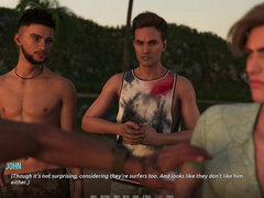 Tredimensionell, Strand, Game