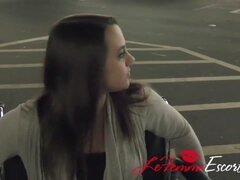 Amatør, Babe, Brunette, Hårdt, Lesbisk, Naturlige bryster, Strapon, Legetøj