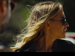 Grosser arsch, Grosse titten, Blondine, Küssen, Lecken, Masturbation, Muschi, Socken