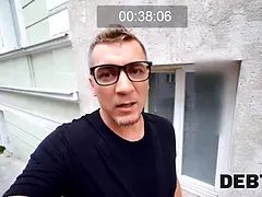 미인, 금발의, 체코인, Hd, 자연의 가슴, 셀카, 현실