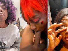 Большой член, Черные, Сборник, Кончили внутрь, Сперма во рту, Черненькие, Молоденькие