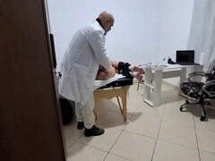 MILF Gabi Sweet Gets Fingered During Anal Exam By Doctor