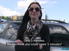 Leie, Tussi, Blasen, Auto, Besamung, Europäisch, Geld, Im freien