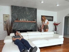 Culo grande, Pajear, Masturbación, Coño, Pelirrojo, Sexo fuerte, Afeitado, Madrastra