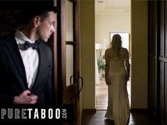 Duży tyłek, Duże cycki, Panna młoda, Brunetka, Para, Styl na pieska, Jazda konna, Ostro