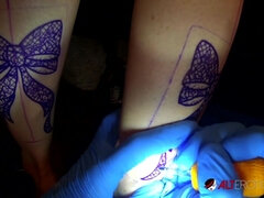 Grande cazzo, Bionda, Pompino, Da dietro, Doppia penetrazione, Hardcore, Rasata, Tette