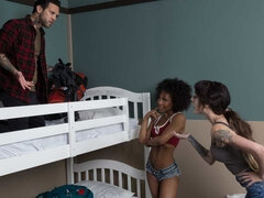 フェラチオ, バック, 女 人男 人, ハードコア, ホテル, オナニー, ティーン, 三人