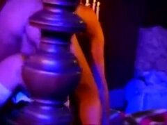 Cumizás, Gesztenyebarna, Európai, Kézimunka, Maszti, Érett koros, Harisnya, Régebbi évjáratú pornó