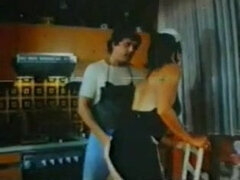 指いじり, 毛深い, オマンコ, ヴィンテージ