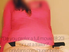 아마추어, 항문, 흑갈색 머리, 여자, 페티쉬, 수음, 오르가슴, 임신한