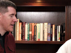 18 éves, Anális szex, Meleg, Iroda, Filigrán alkatú, Vékony, Tini, Hármas