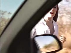 Amateur, Coche, Fetiche, Sexo duro, Al aire libre