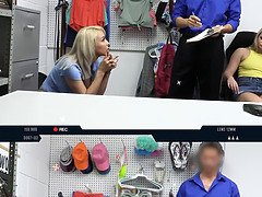 Tattooed MILF teacher Charlie Valentine gets stripped and pounded hard in the backroom