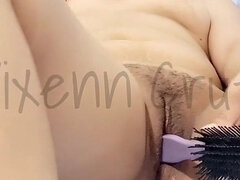 18 let, Asijské, Ženský, Filipínské, Bradavky, Orgasmus, Sólo, Teenka